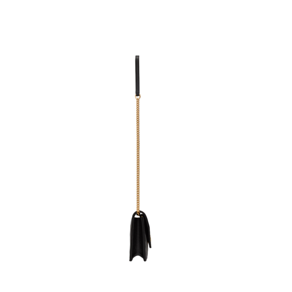 Chloéa Énvelle Patent Chain Wallet